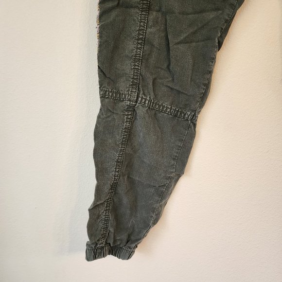 Anthropologie, Women's Jogger Pant, Size 25, Green, accent Trim, Casual, Relaxed - Picture 6 of 13